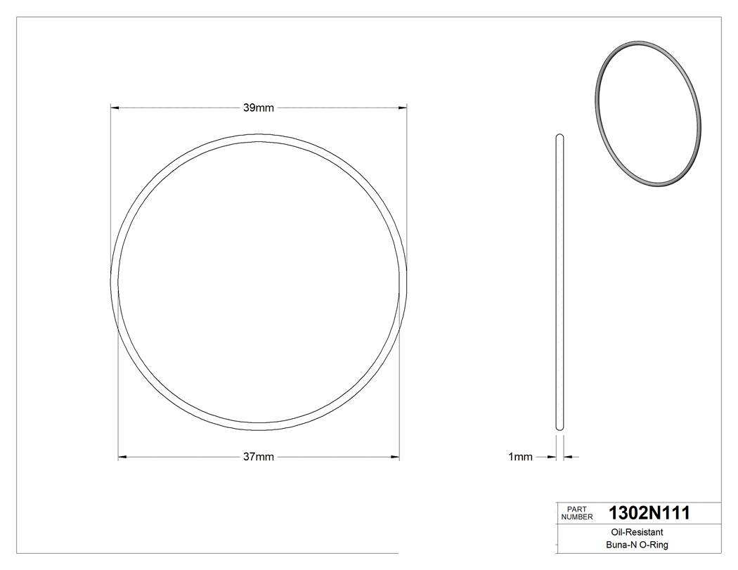 Technical drawing - 1302N111